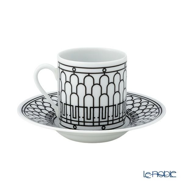 エルメス（HERMES） H Deco アッシュデコ コーヒーカップ＆ソーサー 90ml