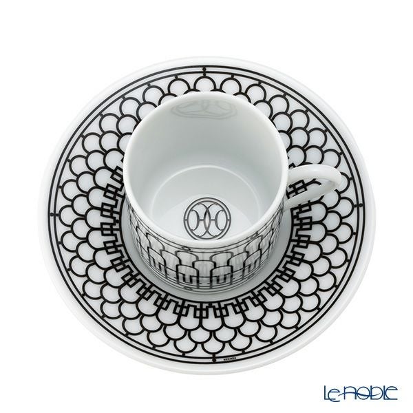 エルメス（HERMES） H Deco アッシュデコ コーヒーカップ＆ソーサー 90ml