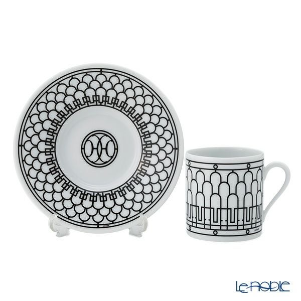 エルメス（HERMES） H Deco アッシュデコ コーヒーカップ＆ソーサー 90ml