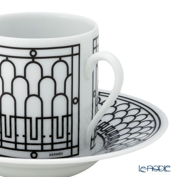 エルメス（HERMES） H Deco アッシュデコ コーヒーカップ＆ソーサー 90ml
