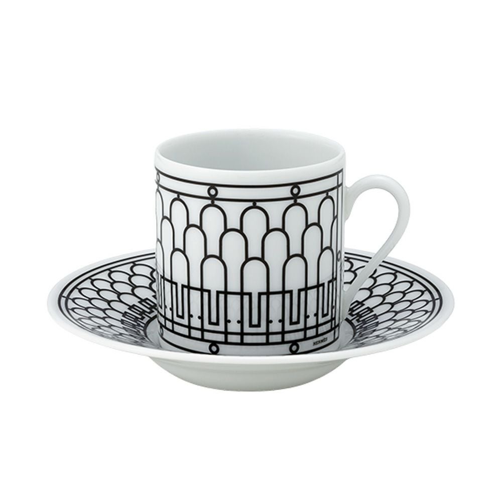 エルメス（HERMES） H Deco アッシュデコ コーヒーカップ＆ソーサー 90ml