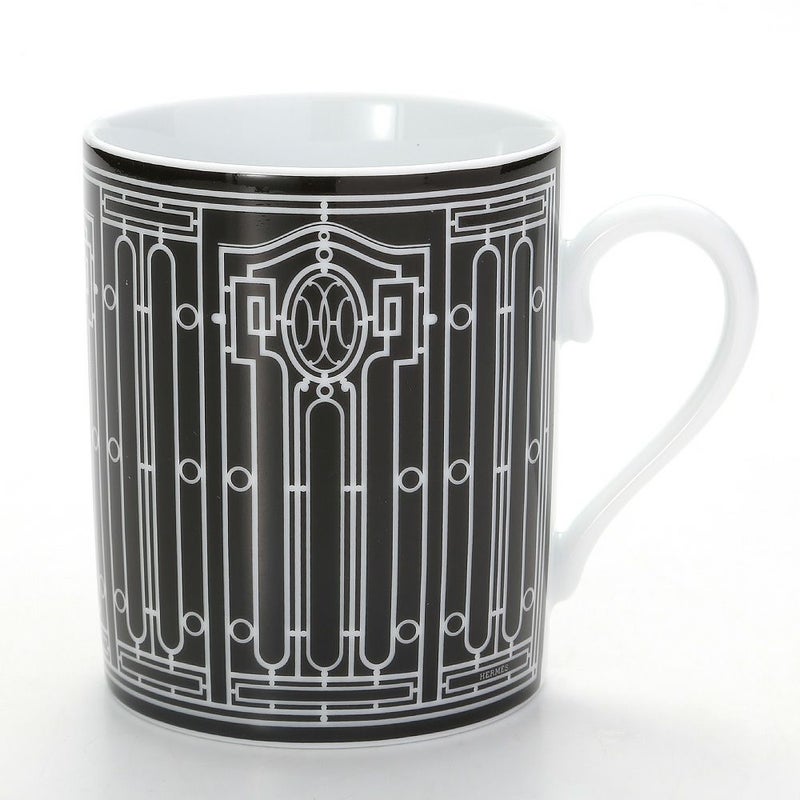 エルメス（HERMES） H Deco アッシュデコ マグ 300ml No.2 ブラック