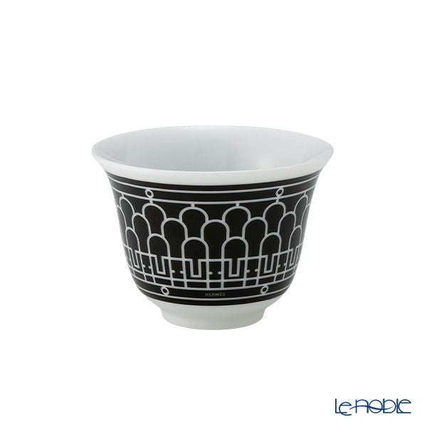 エルメス（HERMES） H Deco アッシュデコ スモールカップ 62ml No.2 ブラック