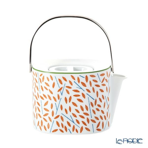 エルメス（HERMES） ウォーク・イン・ザ・ガーデン ティーポット オレンジ 1000ml