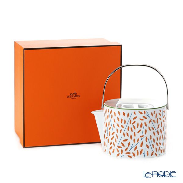 エルメス（HERMES） ウォーク・イン・ザ・ガーデン ティーポット オレンジ 1000ml