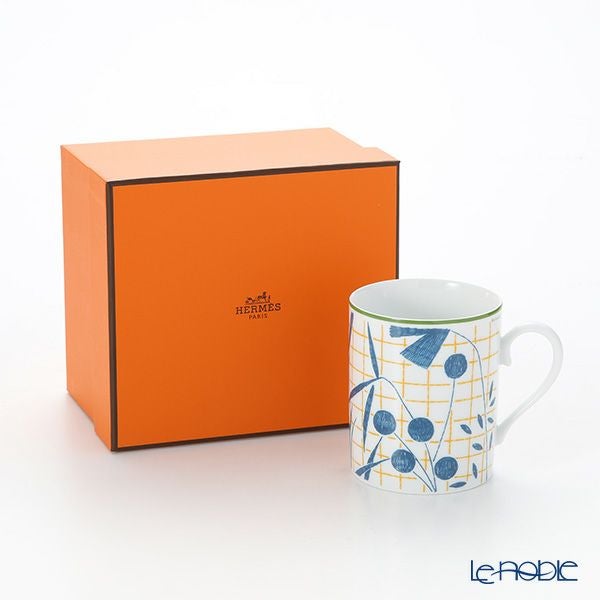 エルメス（HERMES） ウォーク・イン・ザ・ガーデン マグ ブルー