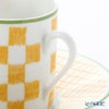 エルメス（HERMES） ウォーク・イン・ザ・ガーデン コーヒーカップ＆ソーサー イエロー