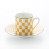 エルメス（HERMES） ウォーク・イン・ザ・ガーデン コーヒーカップ＆ソーサー イエロー