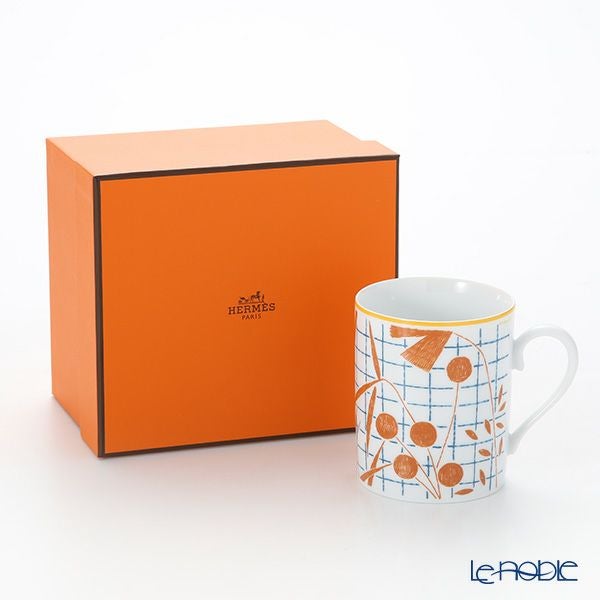 エルメス（HERMES） ウォーク・イン・ザ・ガーデン マグ オレンジ