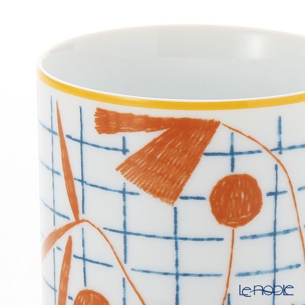 エルメス（HERMES） ウォーク・イン・ザ・ガーデン マグ オレンジ