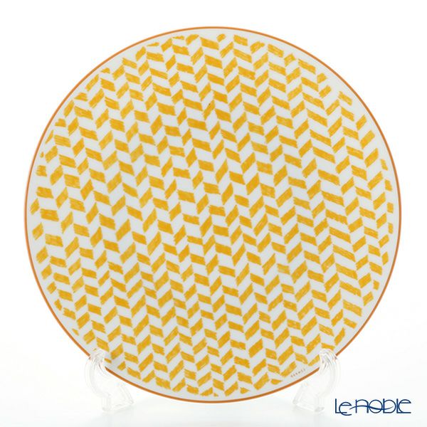 エルメス（HERMES） ウォーク・イン・ザ・ガーデン ディナープレート 27cm イエロー