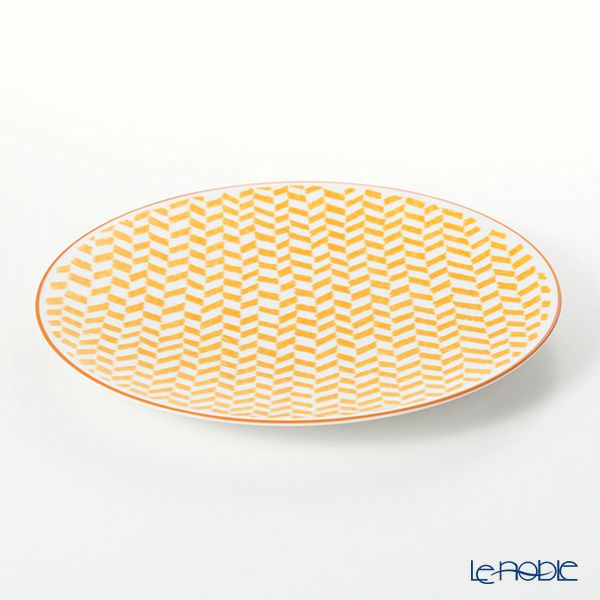 エルメス（HERMES） ウォーク・イン・ザ・ガーデン ディナープレート 27cm イエロー