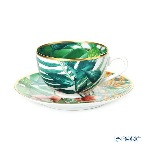 エルメス（HERMES）パシフォリア ティーカップ＆ソーサー 200ml 044016P