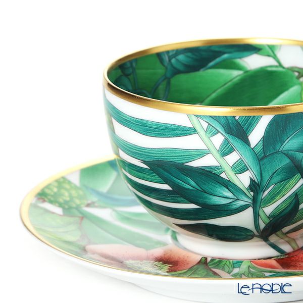 エルメス（HERMES）パシフォリア ティーカップ＆ソーサー 200ml 044016P