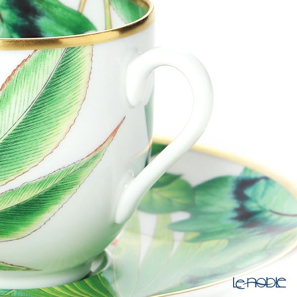 エルメス（HERMES）パシフォリア コーヒーカップ＆ソーサー 100ml 044017P デミタス／エスプレッソ用