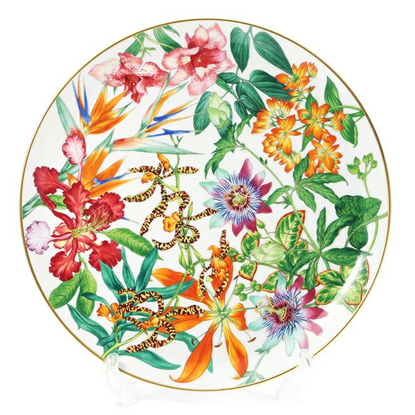 エルメス（HERMES）パシフォリア タルトプラッター 32cm 044022P