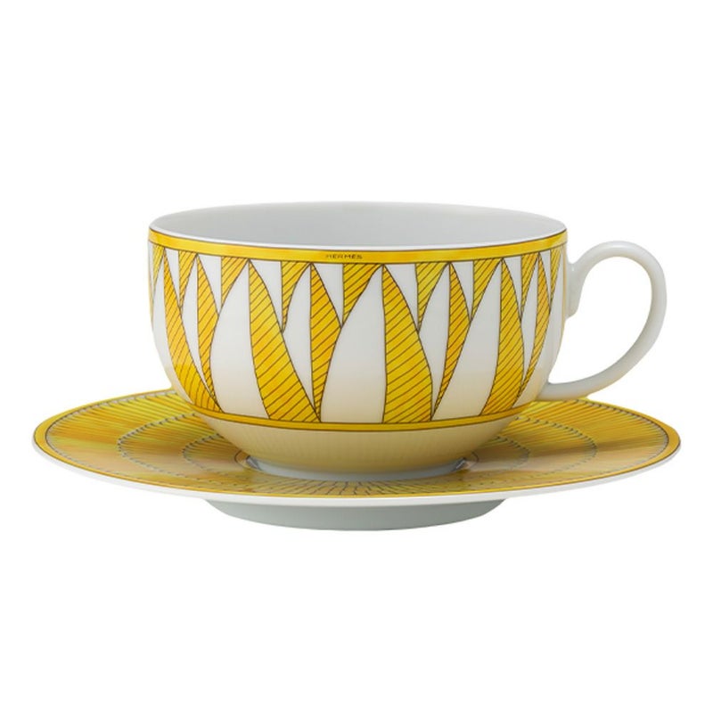 エルメス（HERMES） ソレイユ ドゥ エルメス モーニングカップ＆ソーサー 350ml 046015P