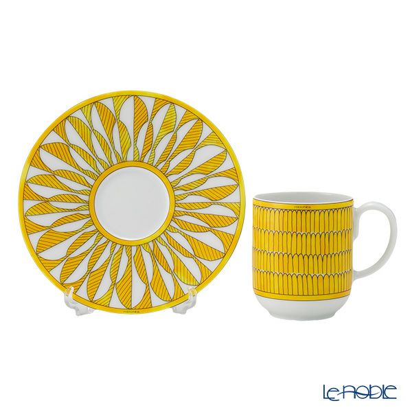 エルメス（HERMES） ソレイユ ドゥ エルメス コーヒーカップ＆ソーサー 100ml デミタス／エスプレッソ用 046017P