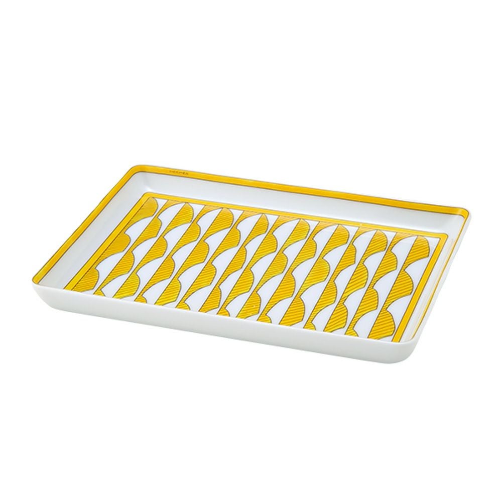エルメス（HERMES） ソレイユ ドゥ エルメス 長方形皿 16×12cm 046089P