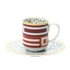 エルメス（HERMES） イポモビル コーヒーカップ＆ソーサー No.1 100ml 048017P デミタス／エスプレッソ用
