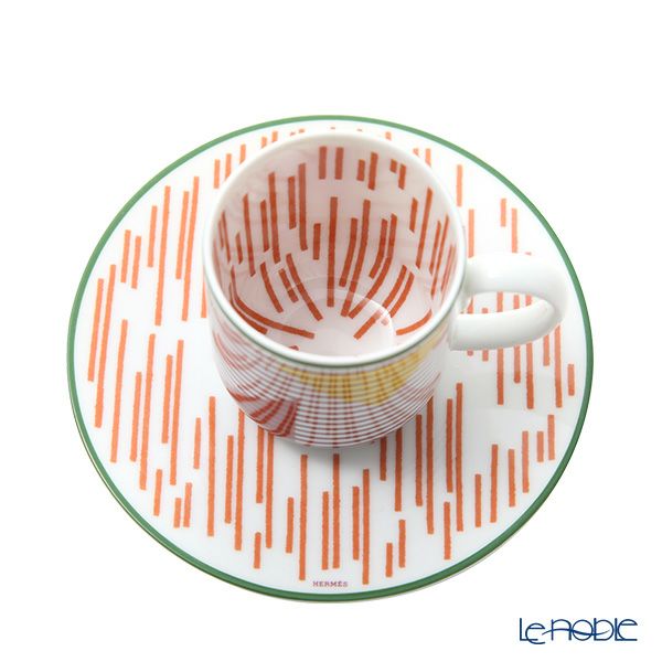 エルメス（HERMES） イポモビル コーヒーカップ＆ソーサー No.2 100ml 048117P デミタス／エスプレッソ用