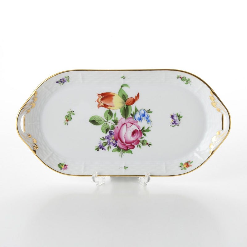 ヘレンド チューリップの花束 BT-2 00437-0-00 サービストレイ 23cm