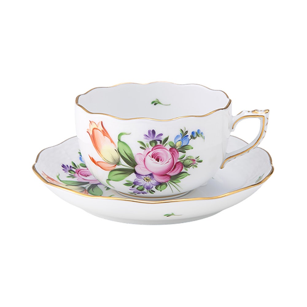 ヘレンド (HEREND) チューリップの花束 BT-2 00724-0-00／724 ティーカップ＆ソーサー 200ml