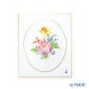 マイセン（Meissen） ベーシックフラワー（五つ花） 100110／53n31／13 陶板 25×20.5cm Motiv No.13 野バラ
