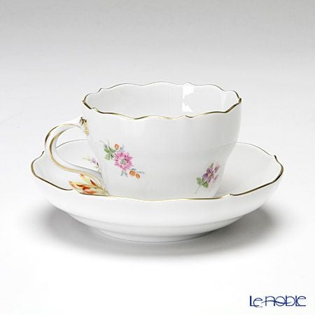 マイセン（Meissen） ベーシックフラワー（五つ花） 110110／00582／06 コーヒーカップ＆ソーサー 200ml Motiv No.6 昼顔