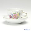 マイセン（Meissen） ベーシックフラワー（五つ花） 110110／00582／13 コーヒーカップ＆ソーサー 200ml Motiv No.13 野バラ