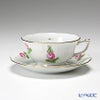ヘレンド プティットローズ PR 00734-0-00 ティーカップ＆ソーサー（ロウ）