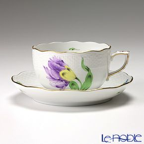 ヘレンド キティ KY-4（パープル） 00724-0-00／724 ティーカップ＆ソーサー 200ml