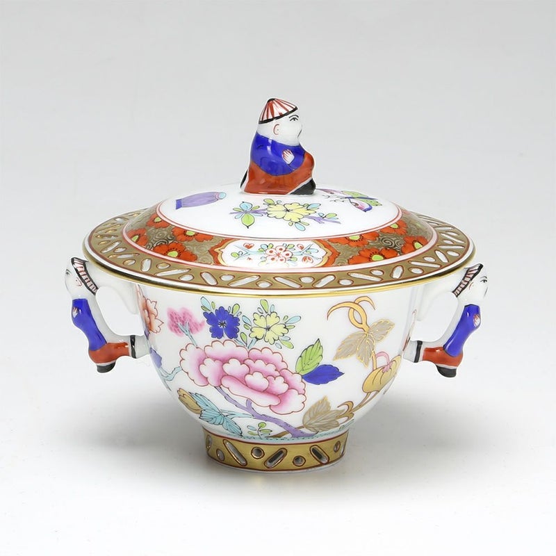 ヘレンド 上海 SH 03355-0-21 シュガーポット（マンダリン） 100ml