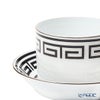 ジノリ1735／リチャード ジノリ（GINORI 1735／Richard Ginori） ラビリント ネーロ ティーカップ＆ソーサー ブラック 200ml／13.5cm