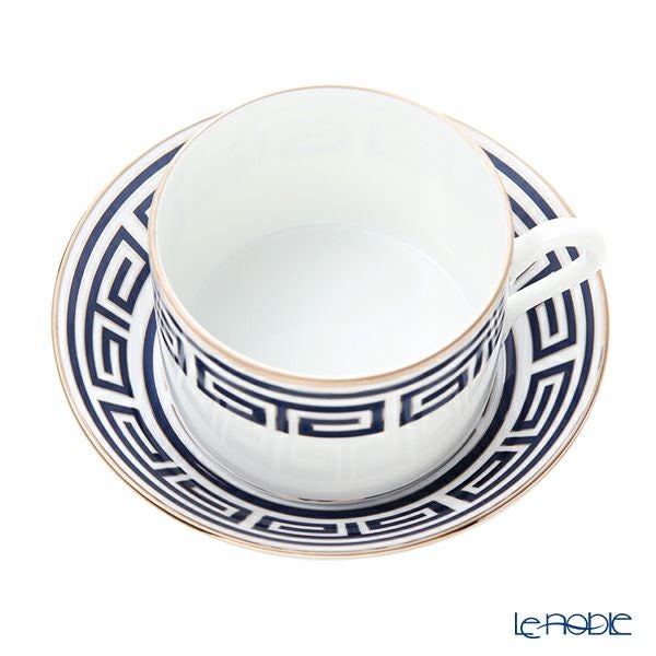 ジノリ1735／リチャード ジノリ（GINORI 1735／Richard Ginori） ラビリント サファイア ティーカップ＆ソーサー ブルー 200ml／13.5cm