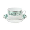 ジノリ1735／リチャード ジノリ（GINORI 1735／Richard Ginori） ラビリント エメラルド ティーカップ＆ソーサー グリーン 200ml／13.5cm