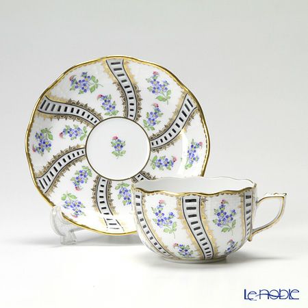 ヘレンド (HEREND) 忘れな草 MYT 00724-0-00 ティーカップ＆ソーサー 200ml