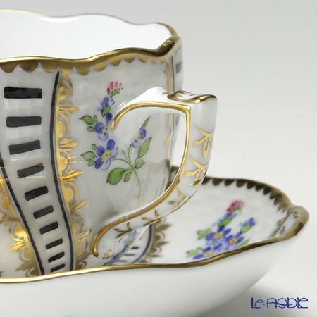 ヘレンド (HEREND) 忘れな草 MYT 00724-0-00 ティーカップ＆ソーサー 200ml