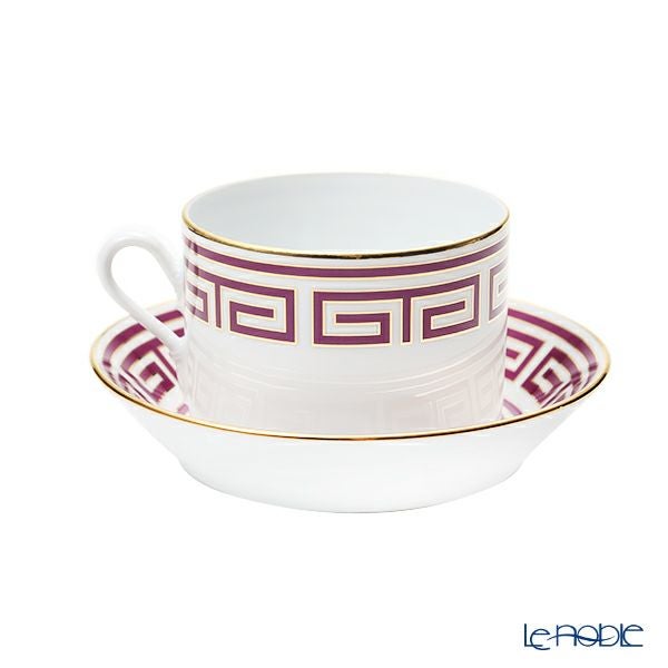 ジノリ1735／リチャード ジノリ（GINORI 1735／Richard Ginori） ラビリント アメジスト ティーカップ＆ソーサー パープル 200ml／13.5cm