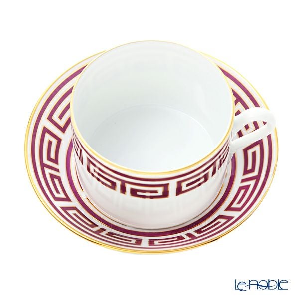 ジノリ1735／リチャード ジノリ（GINORI 1735／Richard Ginori） ラビリント アメジスト ティーカップ＆ソーサー パープル 200ml／13.5cm