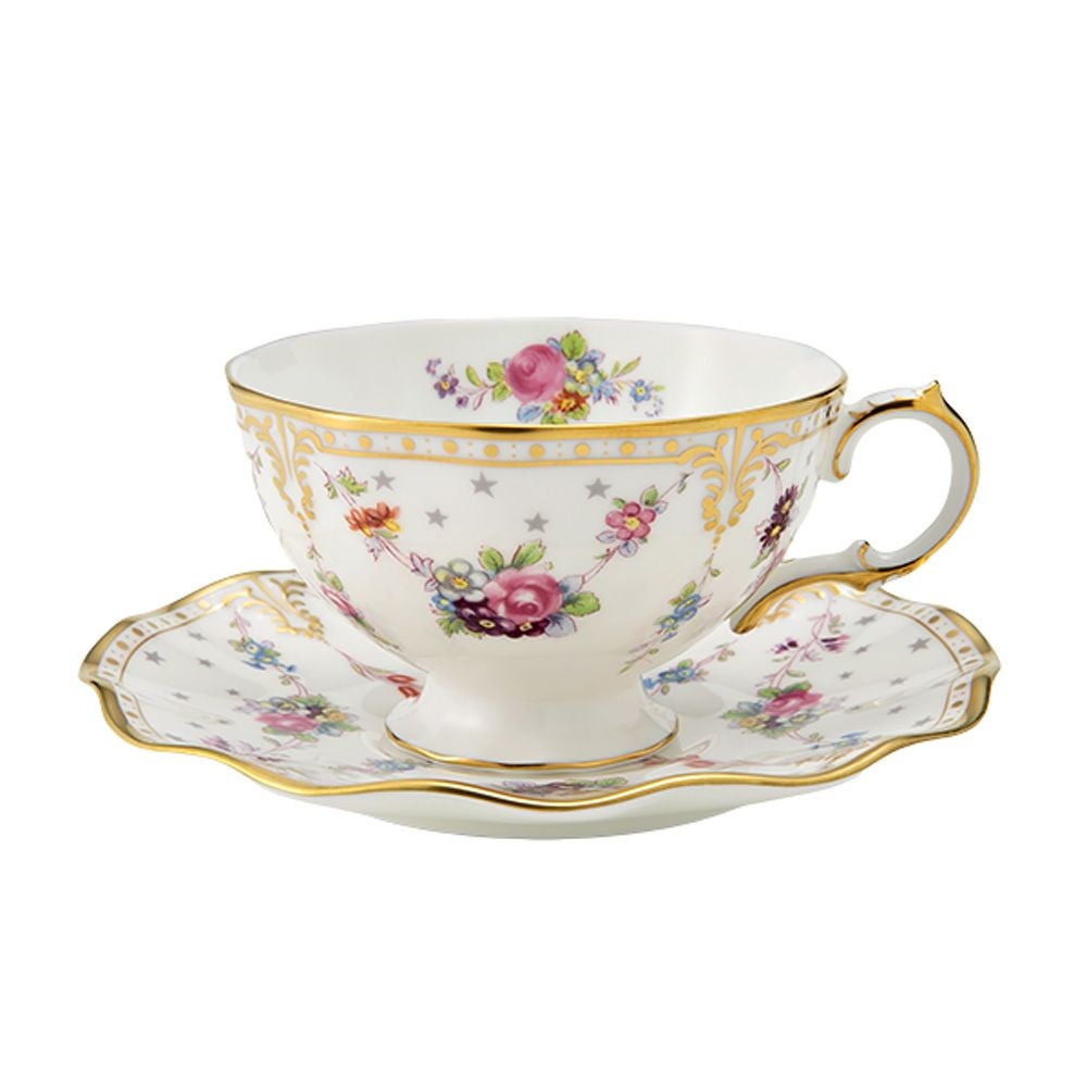 ロイヤルクラウンダービー ロイヤルアントワネット ティーカップ＆ソーサー 220ml