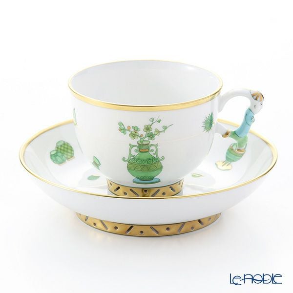 ヘレンド (HEREND) シノワズリ（中国趣味）トプカプ TOP 03364-0-21 マンダリン ラージカップ＆ソーサー