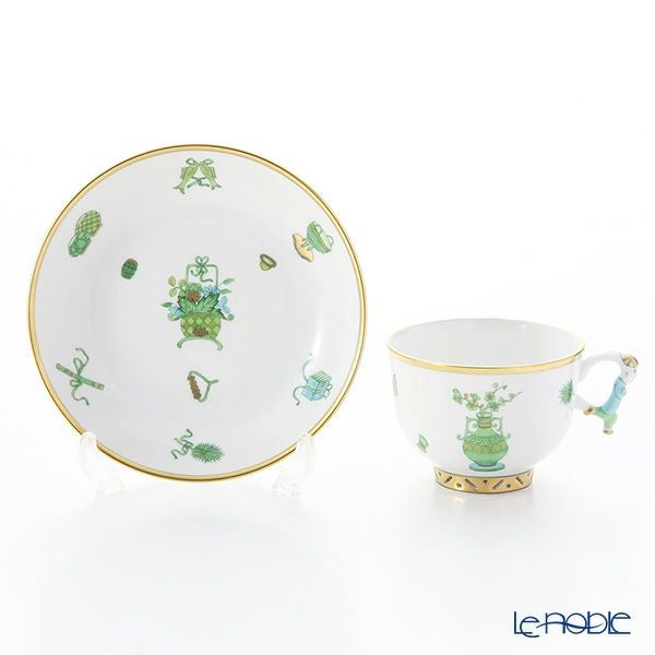 ヘレンド (HEREND) シノワズリ（中国趣味）トプカプ TOP 03364-0-21 マンダリン ラージカップ＆ソーサー