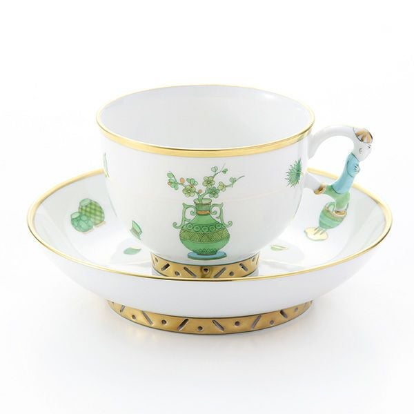 ヘレンド (HEREND) シノワズリ（中国趣味）トプカプ TOP 03364-0-21 マンダリン ラージカップ＆ソーサー