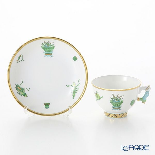 ヘレンド シノワズリ（中国趣味） トプカプ TOP 03371-0-21 マンダリン スモールカップ＆ソーサー