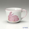 ヘレンド PVHP3 02708-0-00 マグ 250ml ウサギ ピンク