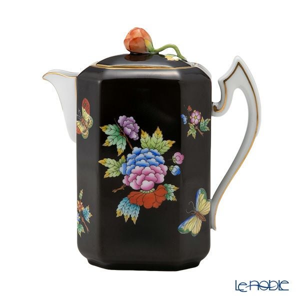 ヘレンド (HEREND) 黒いヴィクトリア VE-FN コーヒーセット