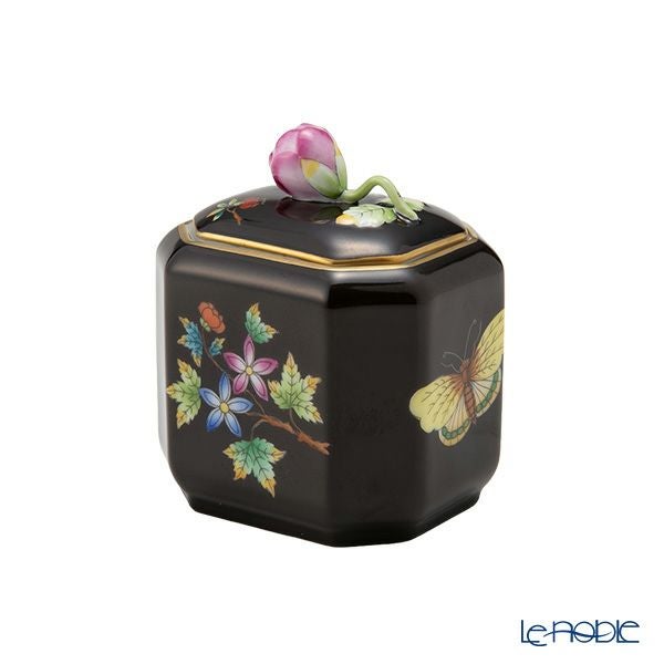 ヘレンド (HEREND) 黒いヴィクトリア VE-FN コーヒーセット