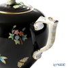 ヘレンド 黒いヴィクトリア ティーポット（ローズ） 800ml VE-FN 20606-0-09