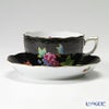 ヘレンド 黒いヴィクトリア VE-FN 00724-0-00 ティーカップ＆ソーサー 200ml